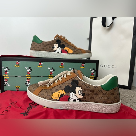 Gucci Other - Gucci X Disney sneakers - new condition - size 9.5